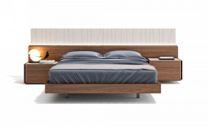 Porto Bed Walnut J&M Furniture