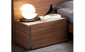 Porto Nightstand Walnut J&M Furniture