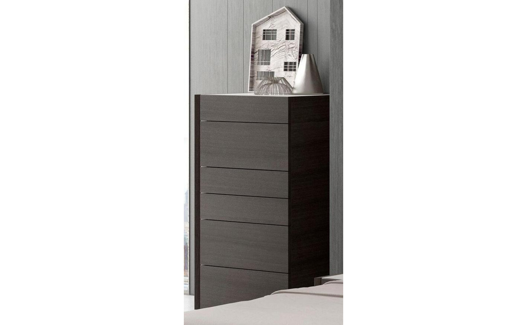 Porto Dresser Light Grey & Wenge J&M Furniture
