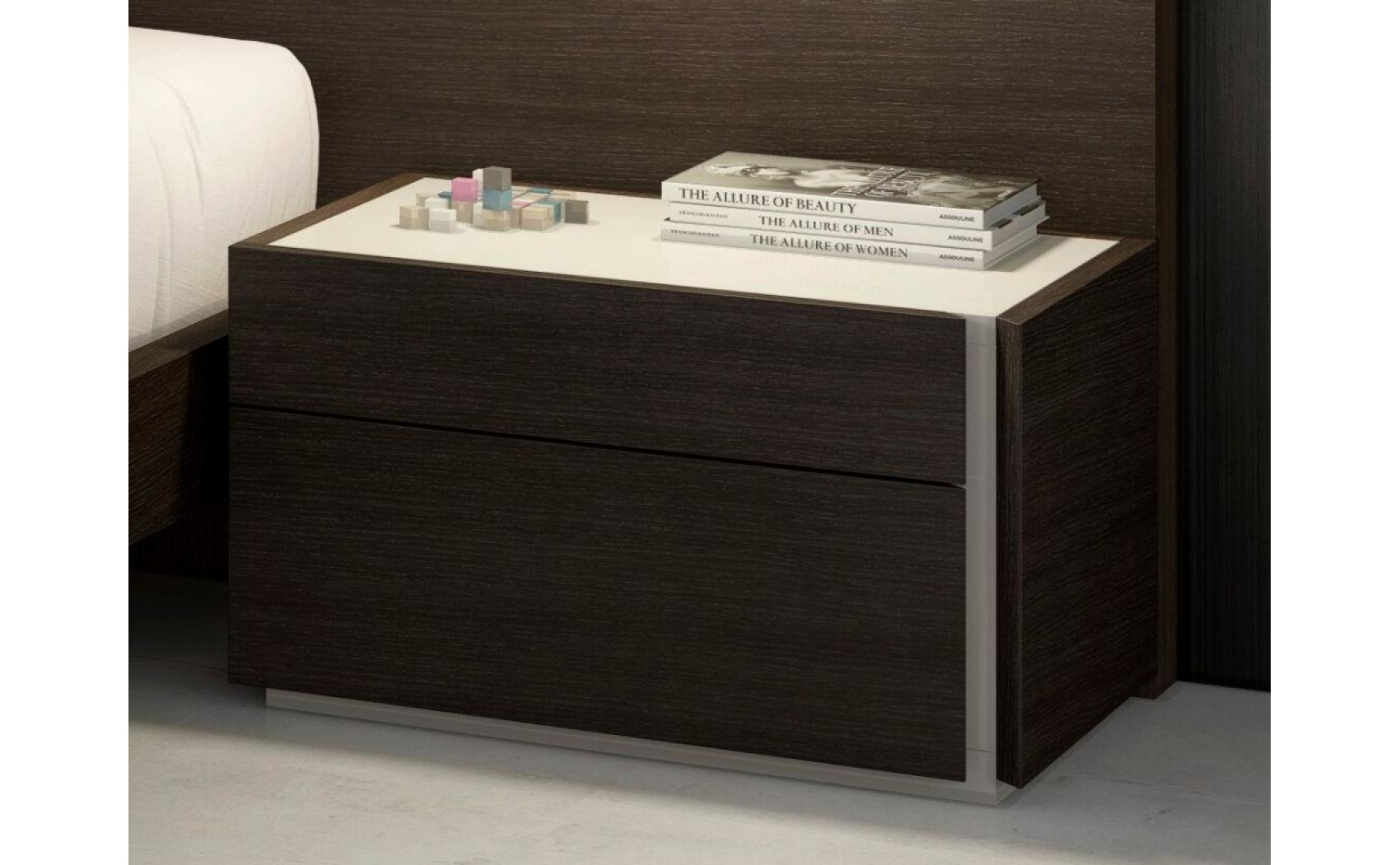 Porto Dresser Light Grey & Wenge J&M Furniture