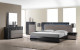 Roma Bedroom Set Black & Grey Lacquer J&M Furniture