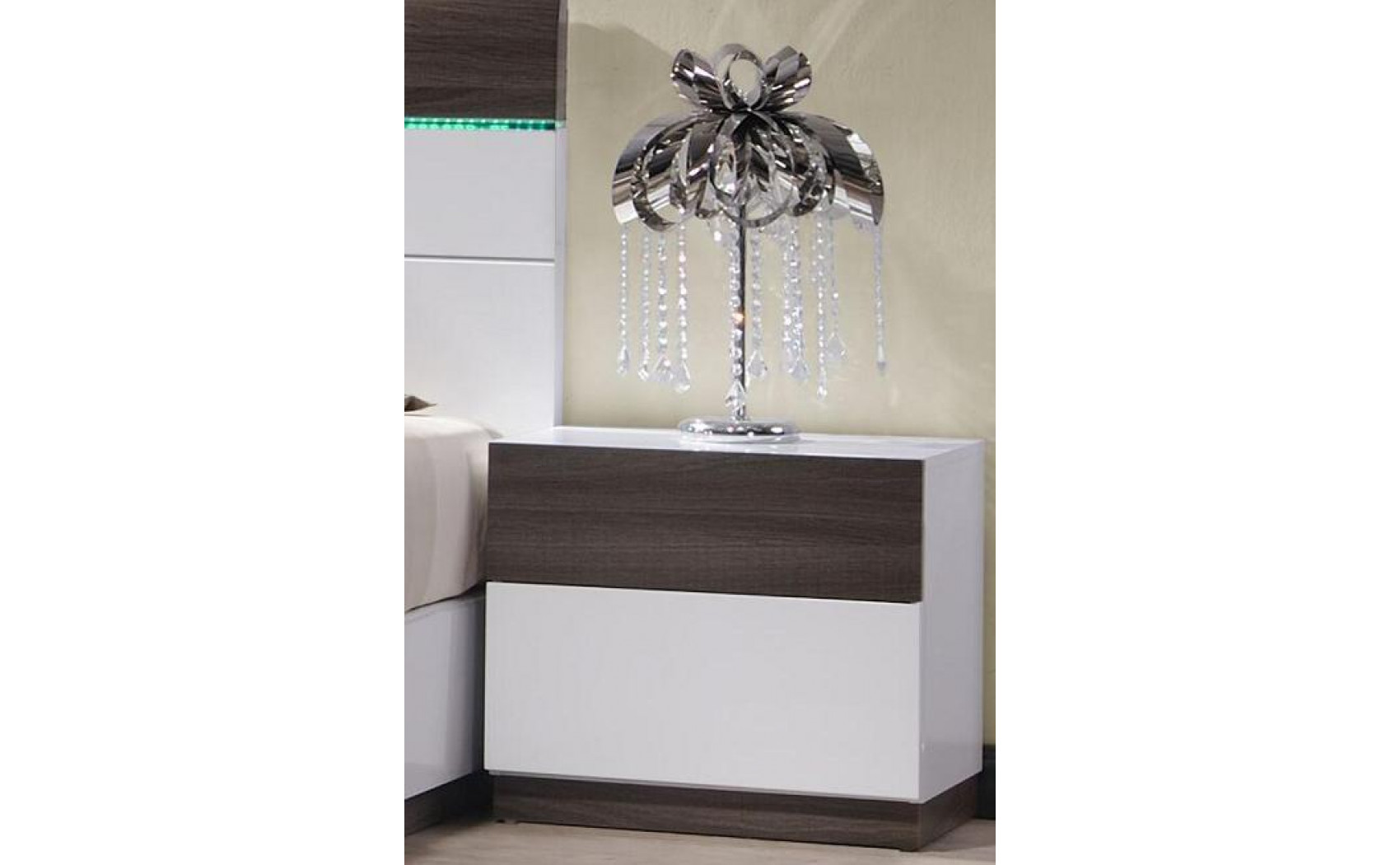 Sanremo B Bed Walnut Veneer J&M Furniture