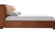 Serene Bed Chestnut Leatherette / Fabric J&M Furniture