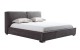 Serene Bed Grey Leatherette / Fabric J&M Furniture