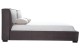 Serene Bed Grey Leatherette / Fabric J&M Furniture