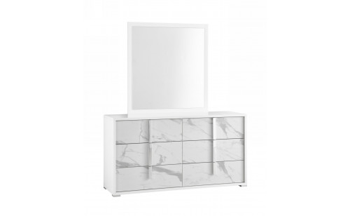 Sonia Dresser White / Grey J&M Furniture