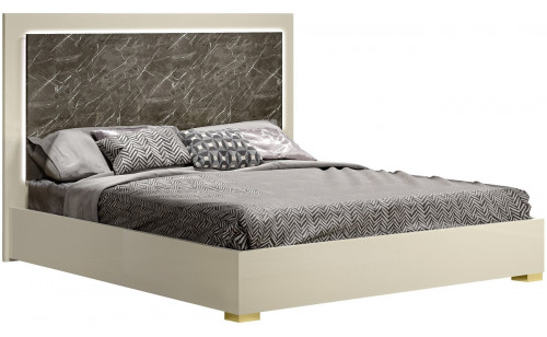 Sonia Bed Brown / Cream J&M Furniture
