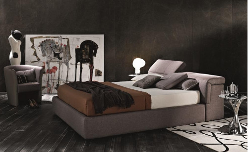 Tower Storage Bed Taupe J&M Furniture Tower Storage Bed Taupe J&M Furniture