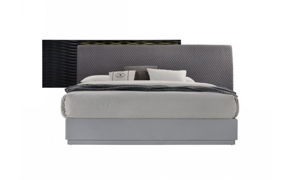 Tribeca Bed Black & Grey J&M Furniture
