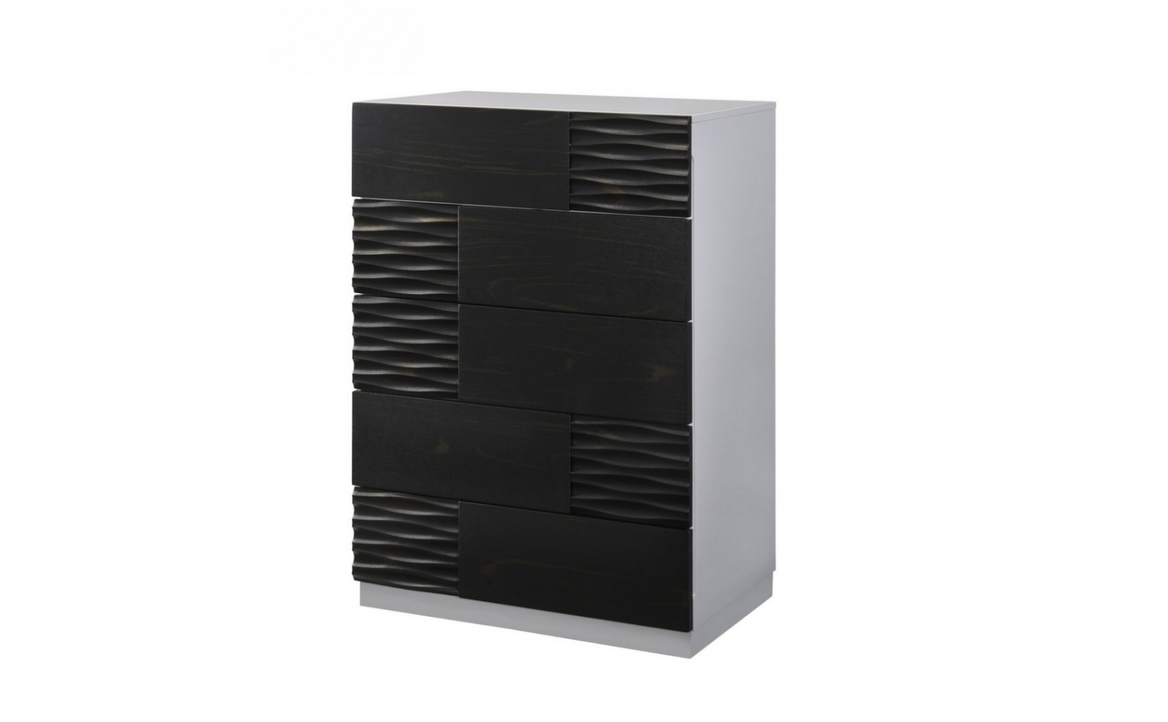 Tribeca Nightstand Black & Grey J&M Furniture