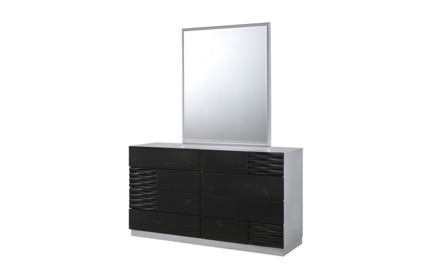 Tribeca Nightstand Black & Grey J&M Furniture