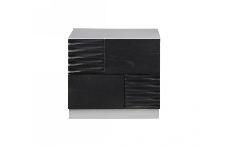 Tribeca Dresser & Mirror Black & Grey J&M Furniture