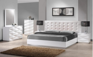 Verona Bedroom Set White Lacquer J&M Furniture Verona Bedroom Set White Lacquer J&M Furniture