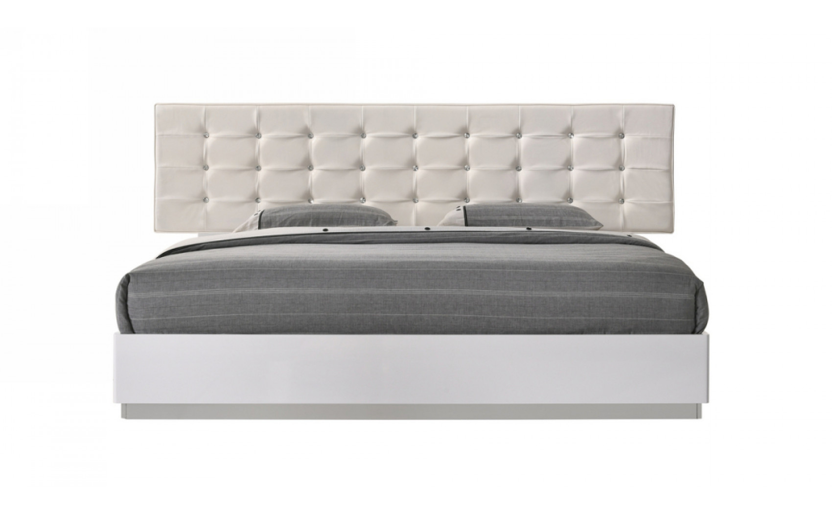 Verona Dresser & Mirror White Lacquer J&M Furniture
