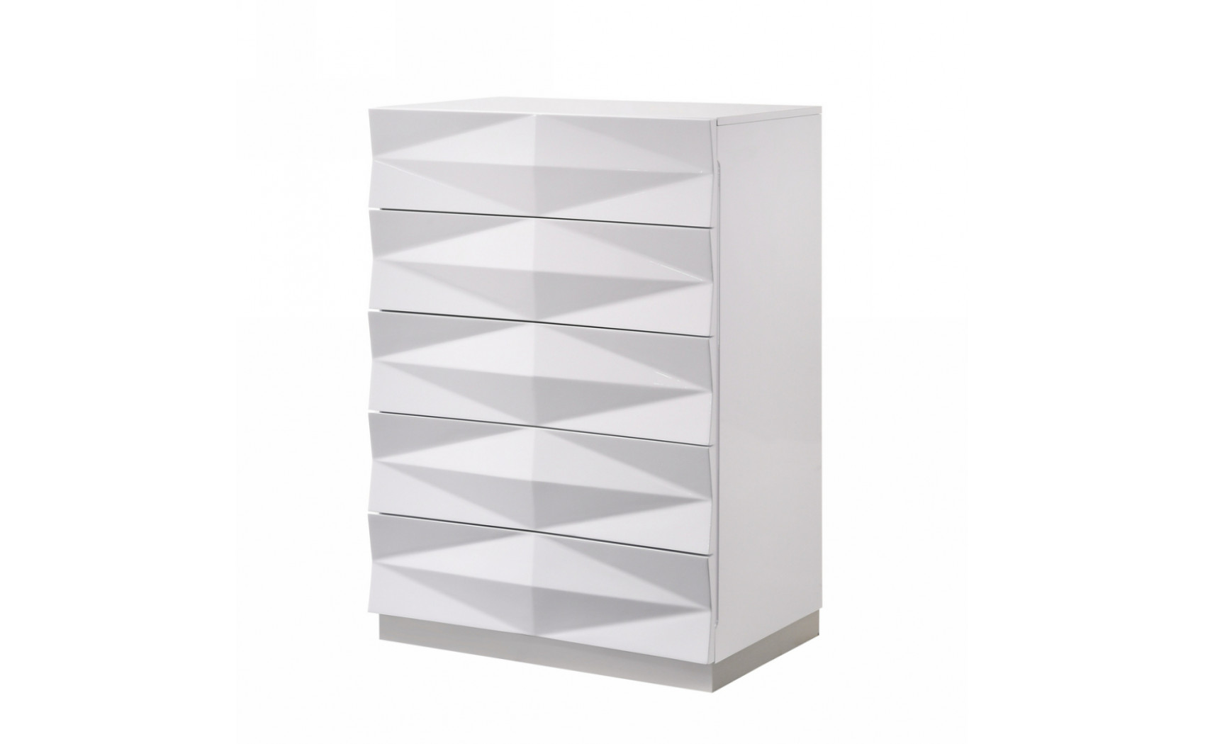 Verona Dresser & Mirror White Lacquer J&M Furniture