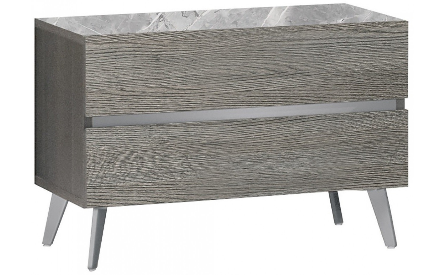Victoria Bedroom Set Light Grey / Oak J&M Furniture