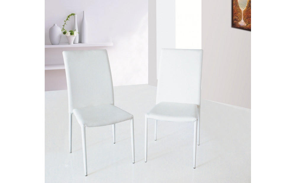 B24 Dining Table White High Gloss J&M Furniture