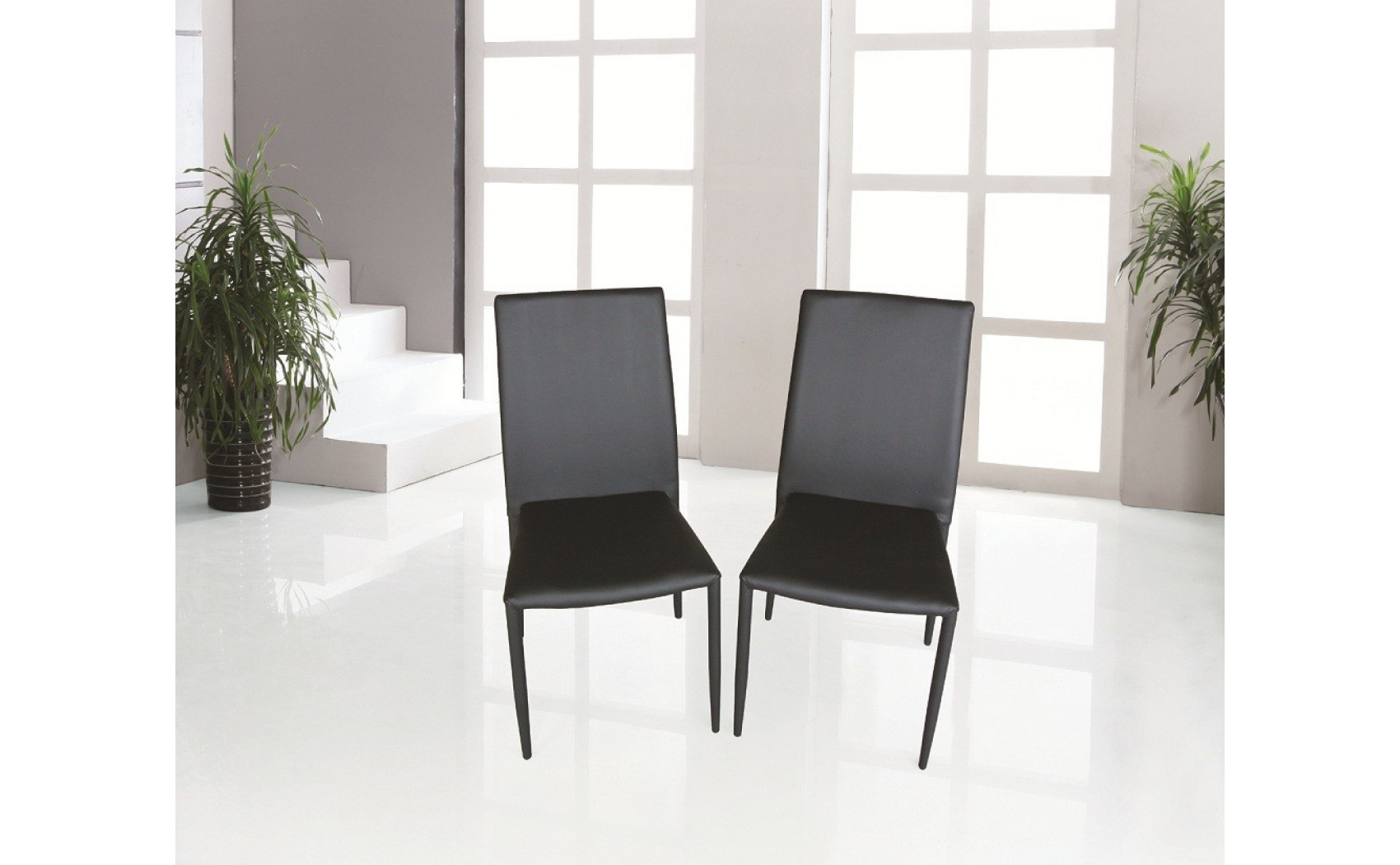 B24 Dining Table White High Gloss J&M Furniture