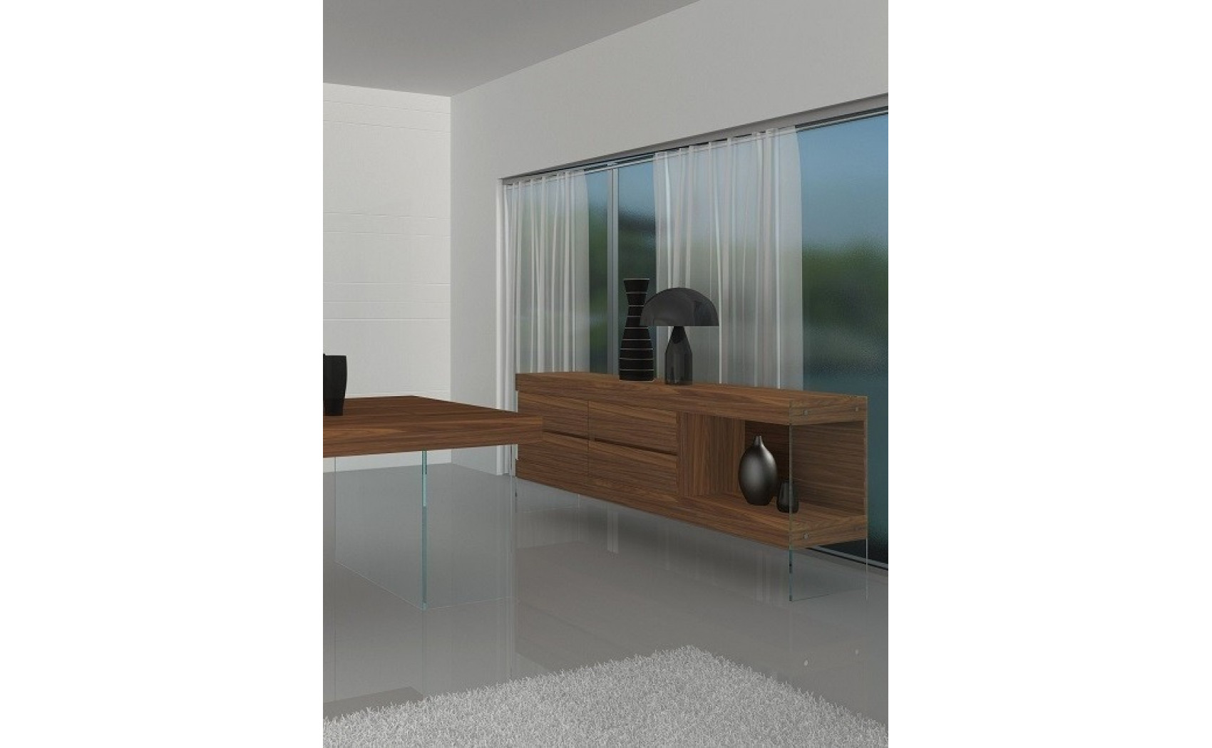 Chestnut Dining Table Walnut J&M Furniture