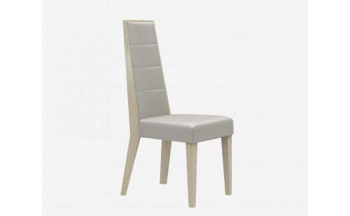 Chiara Dining Chairs Light Walnut Grey J&M Furniture Chiara Dining Chairs Light Walnut Grey J&M Furniture