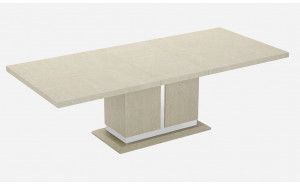 Chiara Dining Table Light Walnut J&M Furniture Chiara Dining Table Light Walnut J&M Furniture