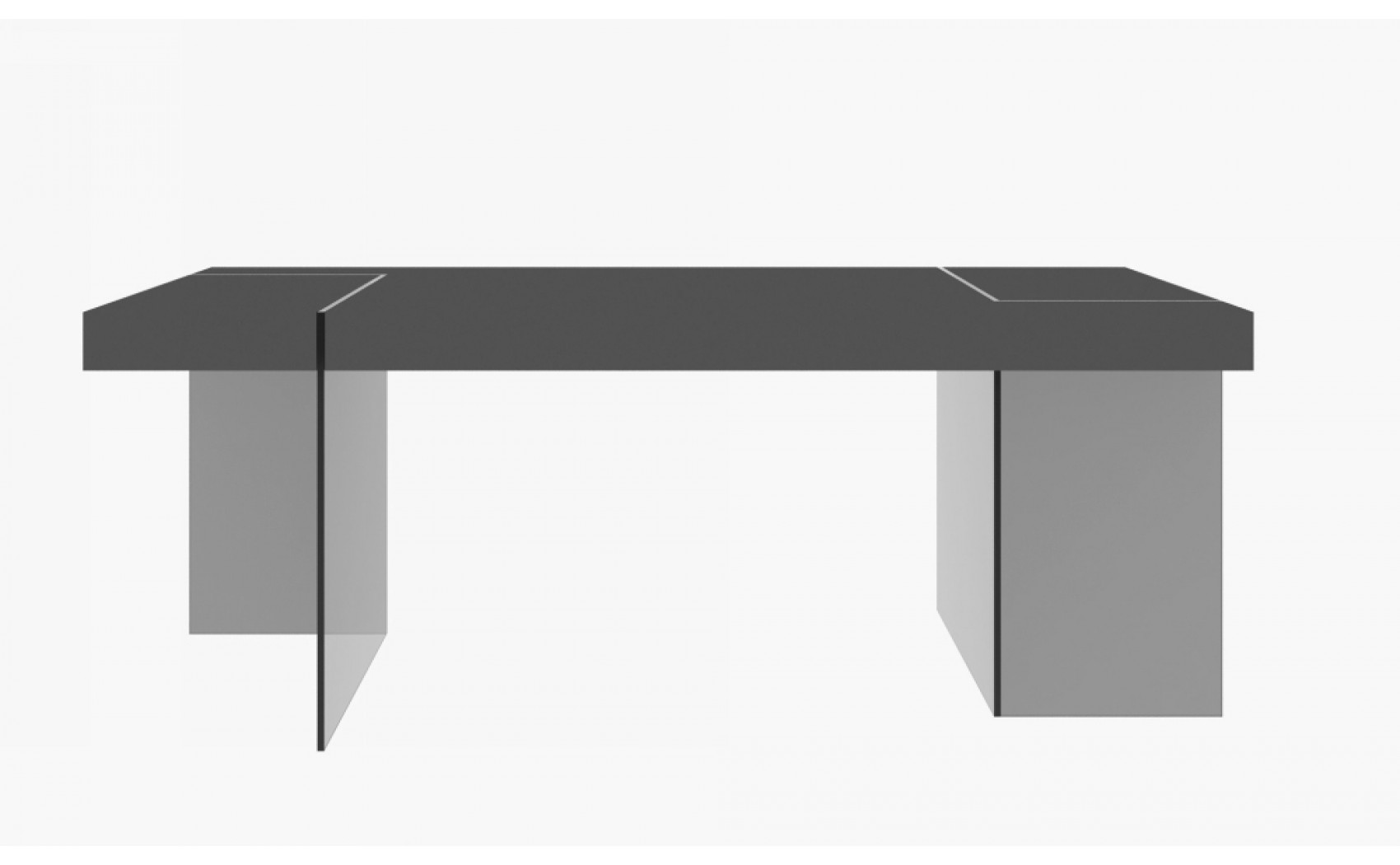 Cloud Dining Table Grey J&M Furniture