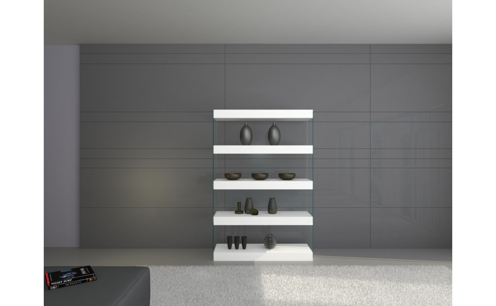 Cloud Buffet White J&M Furniture