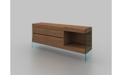 Elm Buffet Walnut J&M Furniture Elm Buffet Walnut J&M Furniture