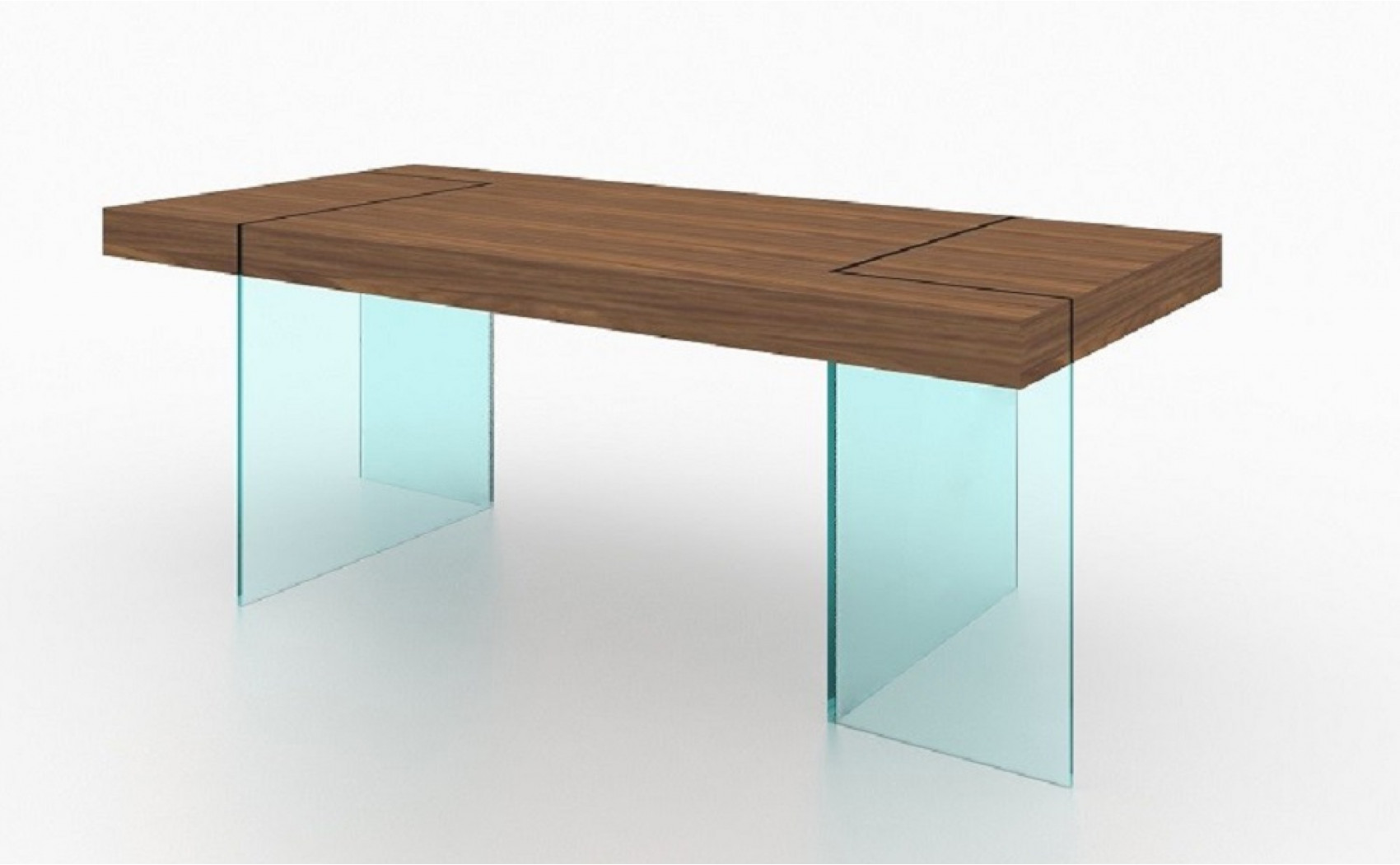 Elm Dining Table Walnut J&M Furniture