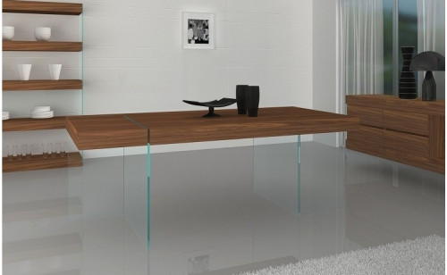 Elm Dining Set Walnut J&M Furniture