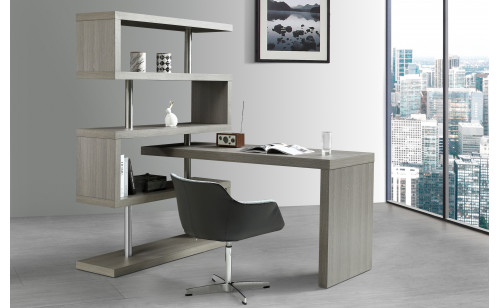 LP KD002 Office Desk Matte Grey J&M Furniture LP KD002 Office Desk Matte Grey J&M Furniture