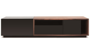 TV047 Base Black High Gloss / Walnut J&M Furniture TV047 Base Black High Gloss / Walnut J&M Furniture