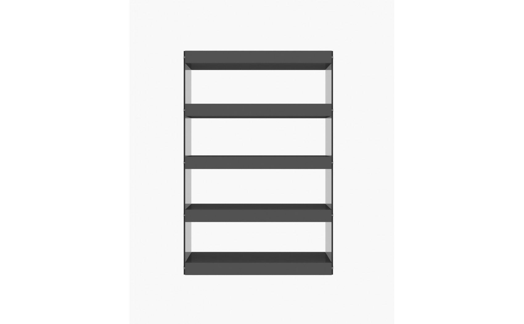 Cloud Curio Unit High Gloss Grey J&M Furniture