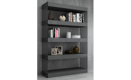 Cloud Curio Unit High Gloss Grey J&M Furniture Cloud Curio Unit High Gloss Grey J&M Furniture