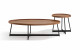 Uptown Coffee Table Walnut / Black J&M Furniture