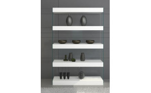 Cloud Curio Unit High Gloss White J&M Furniture Cloud Curio Unit High Gloss White J&M Furniture