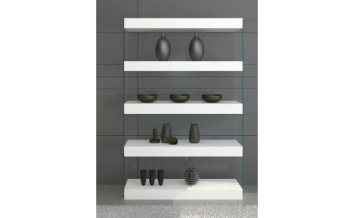 Cloud Curio Unit High Gloss White J&M Furniture Cloud Curio Unit High Gloss White J&M Furniture