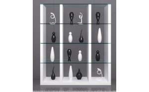 Cloud Wall Unit High Gloss White J&M Furniture Cloud Wall Unit High Gloss White J&M Furniture