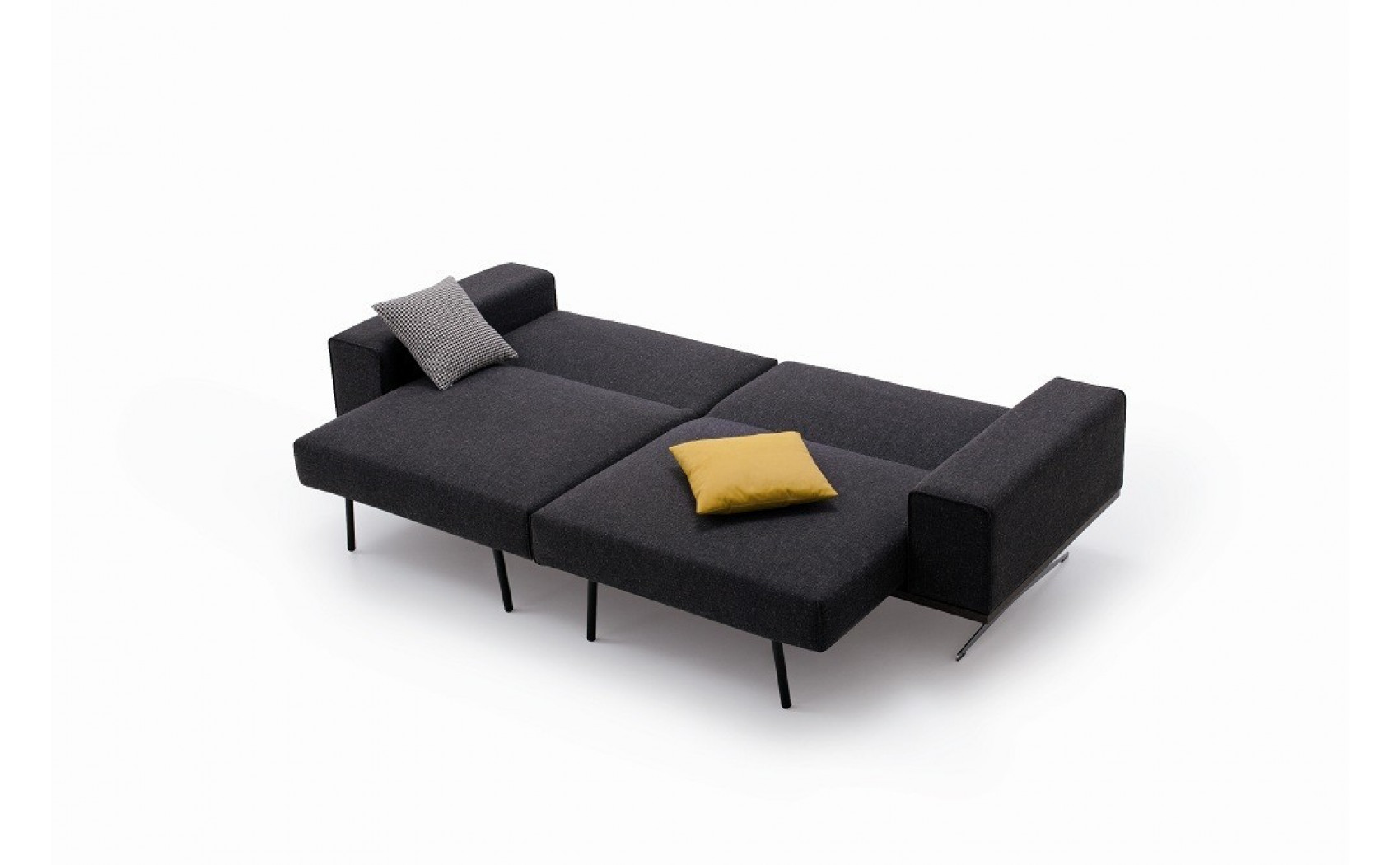 K56 Premium Sofa Bed Fabric Grey Fabric J&M Furniture