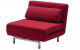 LK06-1 Premium Chair Bed Fabric Red J&M Furniture