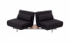 LK06-2 Premium Sofa Bed Fabric Grey Fabric J&M Furniture