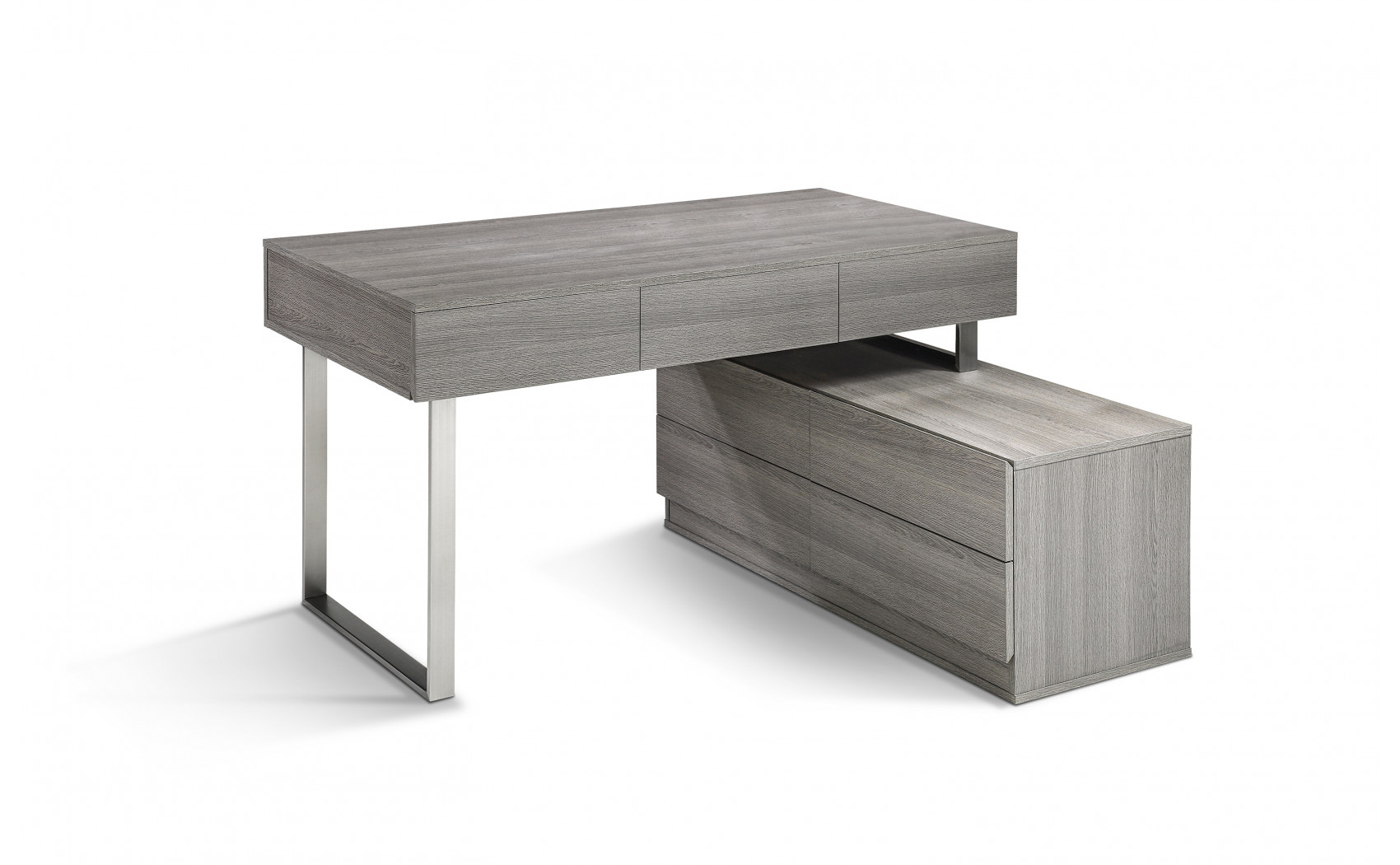 LP KD12 Office Desk Matte Grey J&M Furniture