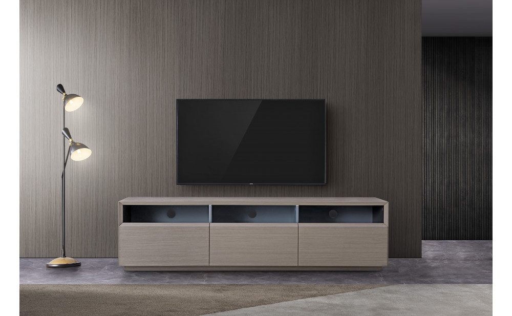 TV023 TV Base Grey Veneer J&M Furniture