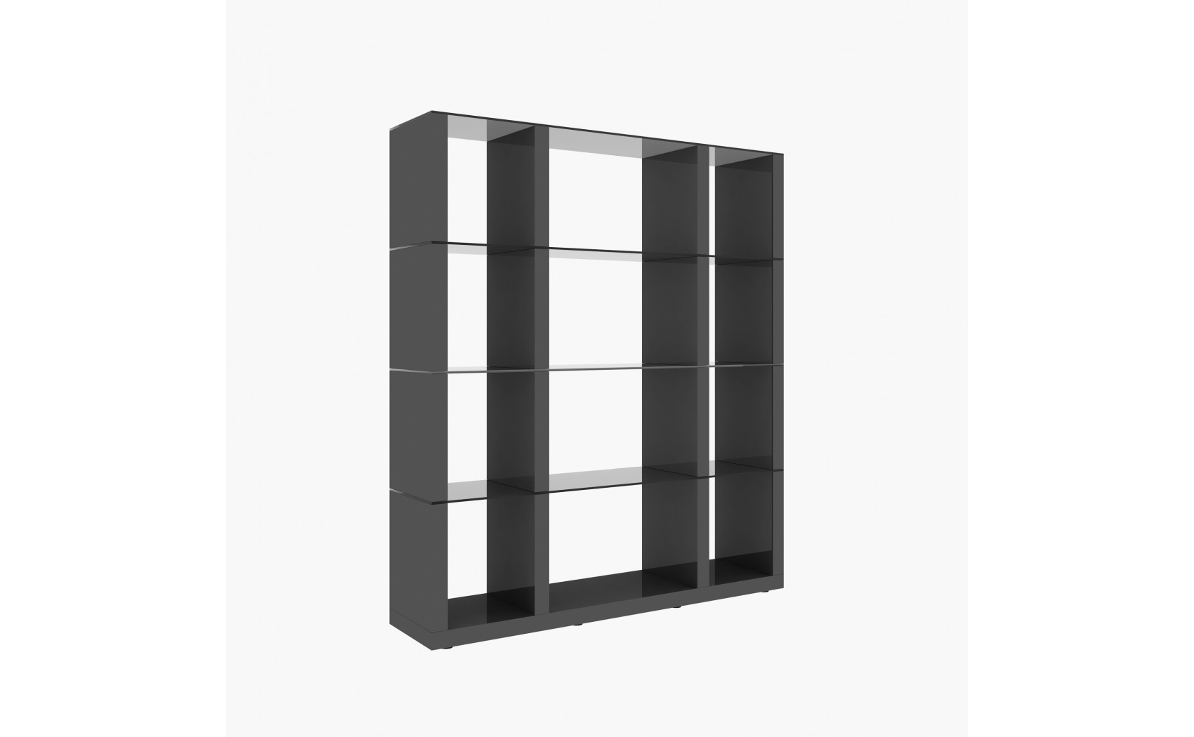 Cloud Wall Unit High Gloss Grey J&M Furniture