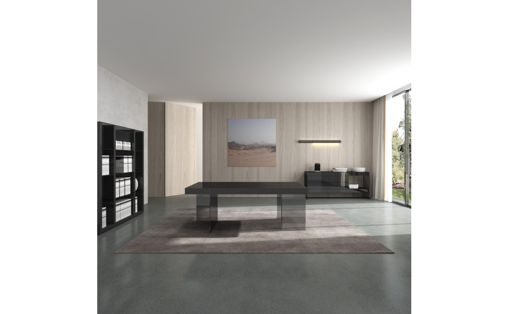 Cloud Wall Unit High Gloss Grey J&M Furniture