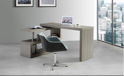 LP A33 Office Desk Matte Grey J&M Furniture LP A33 Office Desk Matte Grey J&M Furniture