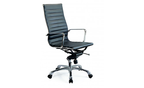 Comfy High Back Office Chair Black J&M Furniture Comfy High Back Office Chair Black J&M Furniture