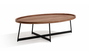 Uptown Coffee Table Walnut / Black J&M Furniture Uptown Coffee Table Walnut / Black J&M Furniture