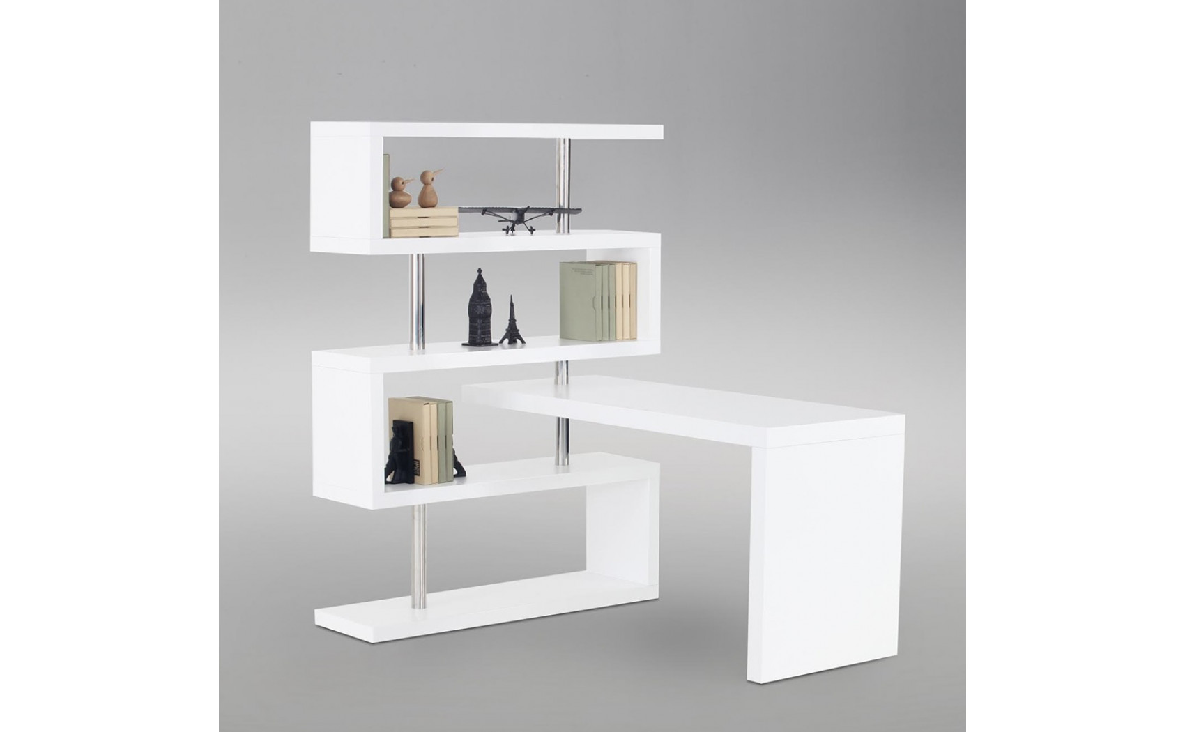 KD02 Modern Office Desk White J&M Furniture