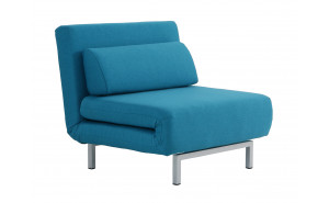 LK06-1 Premium Chair Bed Fabric Teal J&M Furniture LK06-1 Premium Chair Bed Fabric Teal J&M Furniture
